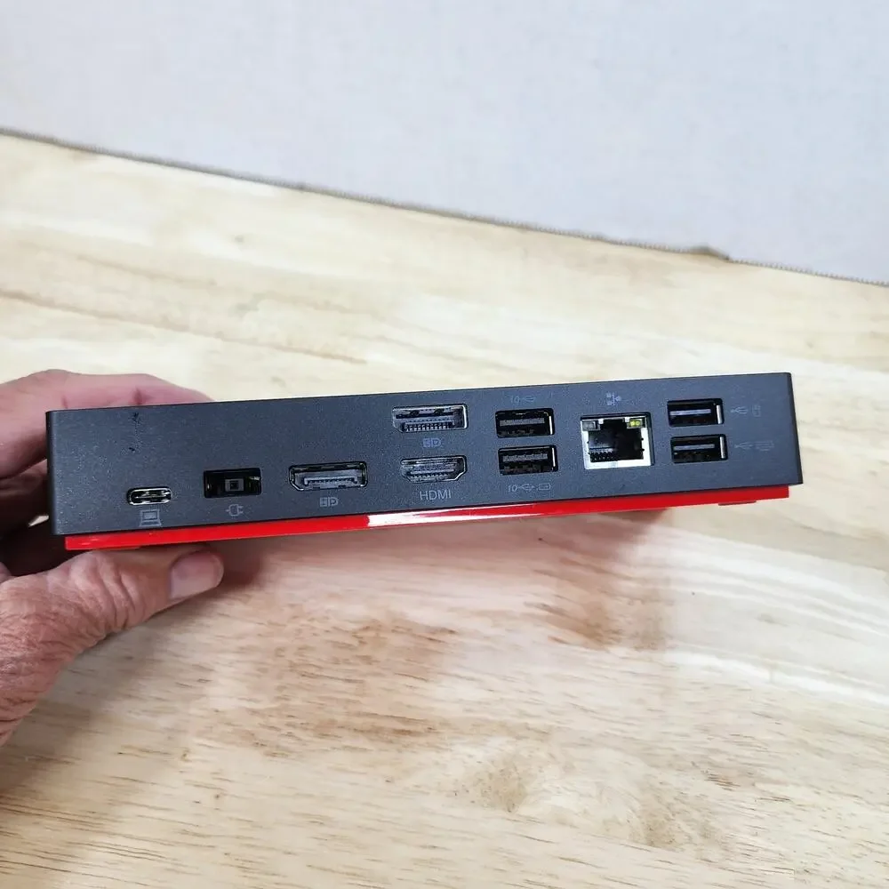 Lenovo ThinkPad USB-C Dock Gen 2 Type 40AS Docking Station LDC-G2 USB-C HDMI Dis